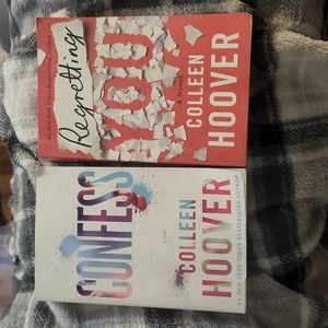 (2) Colleen Hoover Paperbacks: Confess & Regretting You